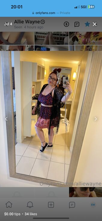 alliewayne Fotografii Nud Scurse OnlyFans 12