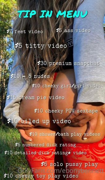 ebonybennett Fotografii Nud Scurse OnlyFans 14